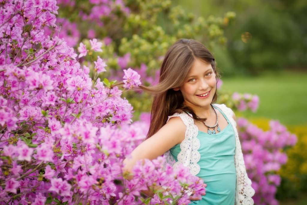 spring kids portraits by top New York Photographer Michael Jurick