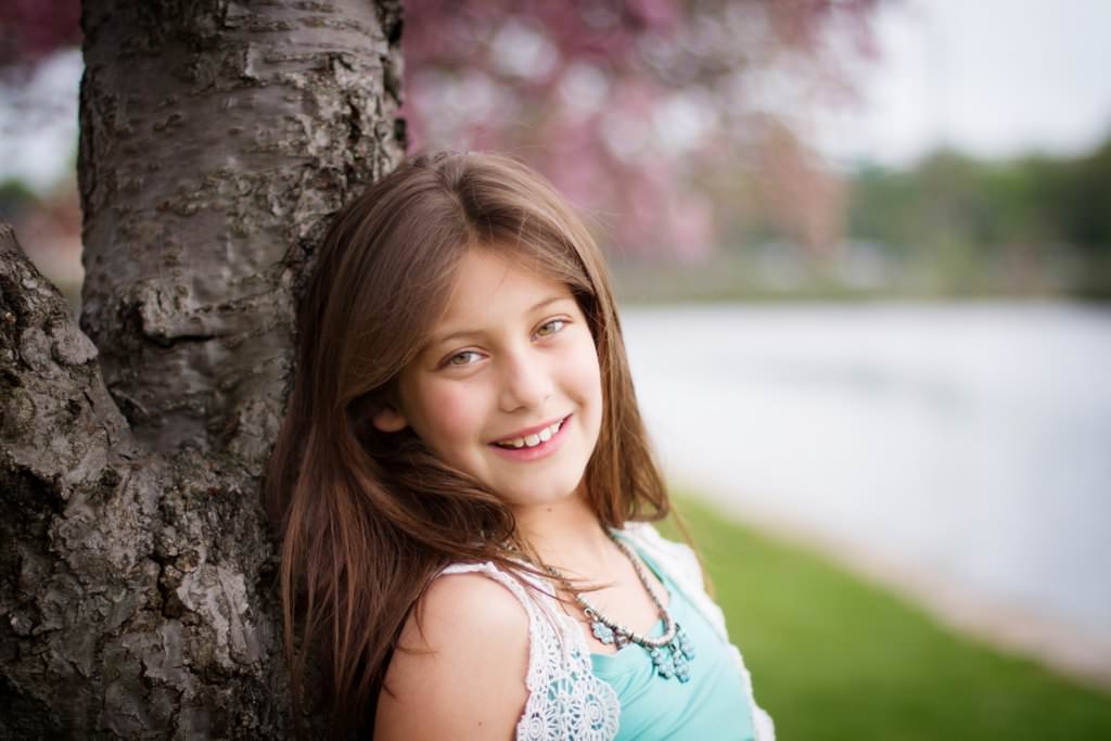 spring kids portraits by top New York Photographer Michael Jurick